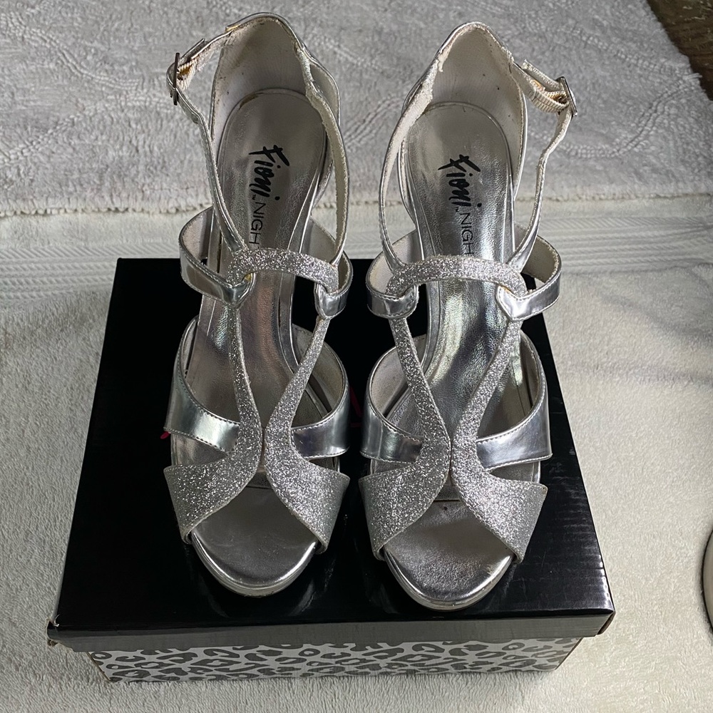 Sparkly Silver Special Occasion Heals